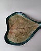 patery i talerze Duża Patera ceramiczna liść 1