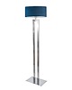 lampy podłogowe Czarna lampa podłogowa do salonu KALIFORNIA VELUR 3