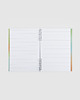 kalendarze i plannery NOTES GRADIENT TU I TERAZ B5  160 stron  SZARE LINIE 3