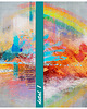 obrazy OBRAZ NA PŁÓTNIE - 120x80cm - ABSTRAKCJA HORYZONT 3