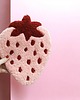 Ozdoby na ścianę Truskawka różowa, zawieszka na  ścianę  (dywan) 1