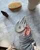 pojemniki na biżuterię Ceramiczna Łapka Handmade Talerzyk na Biżuterię Milky Romantic 2