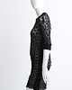 sukienki midi damskie LACE black dress  3
