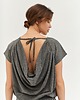 topy damskie Top do jogi GRAVITY Wave Top - silver moon l/xl 1