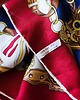 apaszki Włoska jedwabna apaszka vintage Flaviano 3
