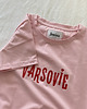 t-shirt damskie Koszulka Varsovie - różowa 1
