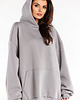 bluza z kapturem damska Bluza C323 2