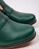 botki damskie SKÓRZANE PÓŁBUTY ZAPATO 250  ZIELONY 3