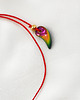 bransoletki na sznurku Bransoletka szczęścia czerwony sznurek  z rogami 3