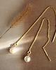 kolczyki - inne Rita Pearl Threader Earrings 2
