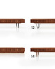 komody i szafki Lowboard 3 szuflady L01 7