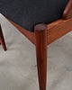 krzesła Komplet czterech krzeseł tekowych, duński design, lata 70, Kai Kristiansen 5