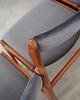 krzesła Komplet sześciu krzeseł tekowych, duński design, lata 60, produkcja: Dania 9