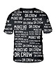 t-shirty męskie Męski T-shirt DR.CROW napisy 1