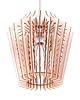 lampy wiszące Wisząca lampa do salonu styl SKANDYNAWSKI 1
