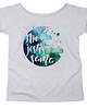 t-shirt damskie Nie jesteś sama Szary Oversize 1