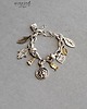 bransoletki - inne Bransoletka w stylu BOHO z charms'ami uroczy prezent dla niej :) 7