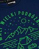 t-shirty dla chłopców Koszulka dla dziecka MAŁY WIELKI PODRÓŻNIK granatowa - 3-4 lata 3