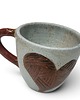 kubki Ceramiczny kubek - filiżanka serce 2