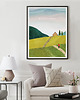 plakaty Bieszczady - na szlaku - plakat fine art 1