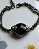 bransoletki wire wrapping Kwiatowa w czerni 1