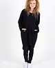 bluza z kapturem damska Długa ciepła bluza z kieszenią , wejściem na kciuki 1