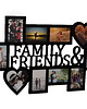 ramki na zdjęcia Multirama ramka na zdjęcia z napisem Family & Friends mdf 10 zdjęć serca 1