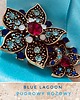 broszki Brosza Blue Lagoon NEW 7