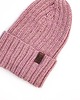 czapki damskie Klasyczna różowa czapka merino Pink 3