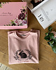 t-shirt damskie T-SHIRT bawełniany  różowy  BUNNY KISSES 1