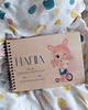 niemowlak - inne PERSONALIZOWANY ALBUM, metryczka urodzenia dziecka chrzest prezent roczek 4