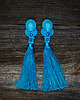 kolczyki soutache Turkus- kolczyki sutasz z chwostami 4