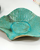 miski i misy Duża misa dekoracyjna - turkusowa muszla 1