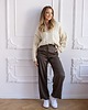 swetry damskie  Sweter Wool Obsession Śmietankowy Śmietankowy 2