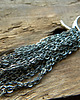 kolczyki wire wrapping łańcuszkowe  - kolczyki  3