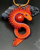 wisiory Cavrenos, wisior ze smokiem, beading 1