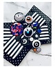 broszki Brosza  w stylu Pop Art z kołami  NEW 1 szt 6