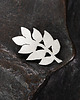 broszki Broszka srebrny liść jesionu (mała) 2