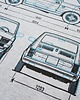 t-shirty męskie koszulka FIAT 126 MALUCH GRAY tshirt 3