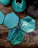 Ozdoby na ścianę Kafle ceramiczne dekoracyjne 10 sztuk 6