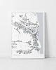 plakaty Mapa Gdyni,  Plakat Gdynia,  Mapy miast 2