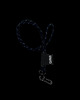 breloki Smycz Paracord Reflective Black z karabińczykiem 3