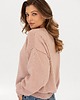swetry damskie Sweter Cashmere Hug Brudny Róż 4