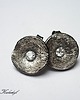 kolczyki wire wrapping Kapsle crystal - sztyfty 1