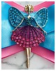 broszki Brosza z Kolekcji FAIRY z cudowną Wróżką z kryształków   New 6