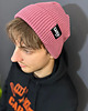 czapki damskie Czapka Beanie Fisherman HIBISCUS ROSE 3