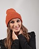 czapki damskie Czapka beanie  ruda  100% merino 1