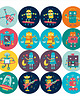 gry edukacyjne dla dzieci Memory - ROBOTY - gra dla dzieci 2
