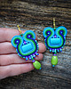 kolczyki soutache Etniczne i kolorowe kolczyki soutache 3