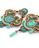 kolczyki soutache Jesienne boho kolczyki 4 3